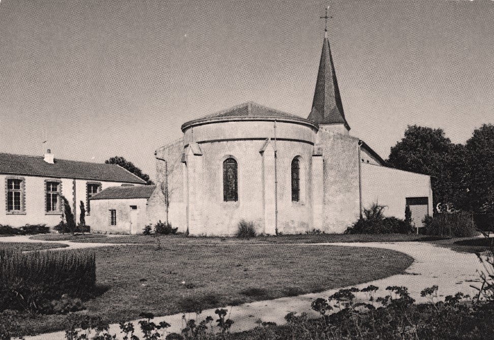 Barbâtre (Vendée) Eglise CPA