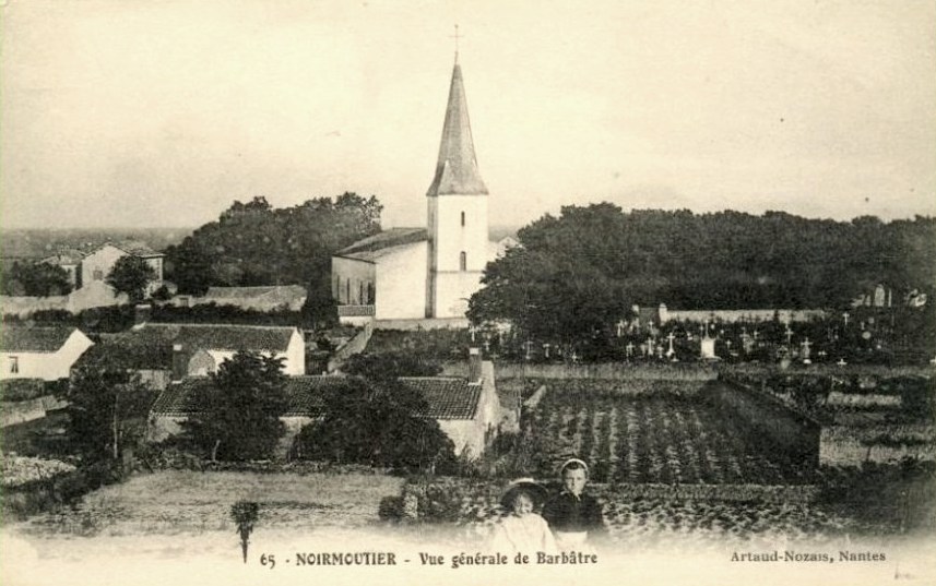 Barbâtre (Vendée) Eglise CPA