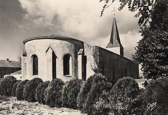 Barbâtre (Vendée) Eglise CPA