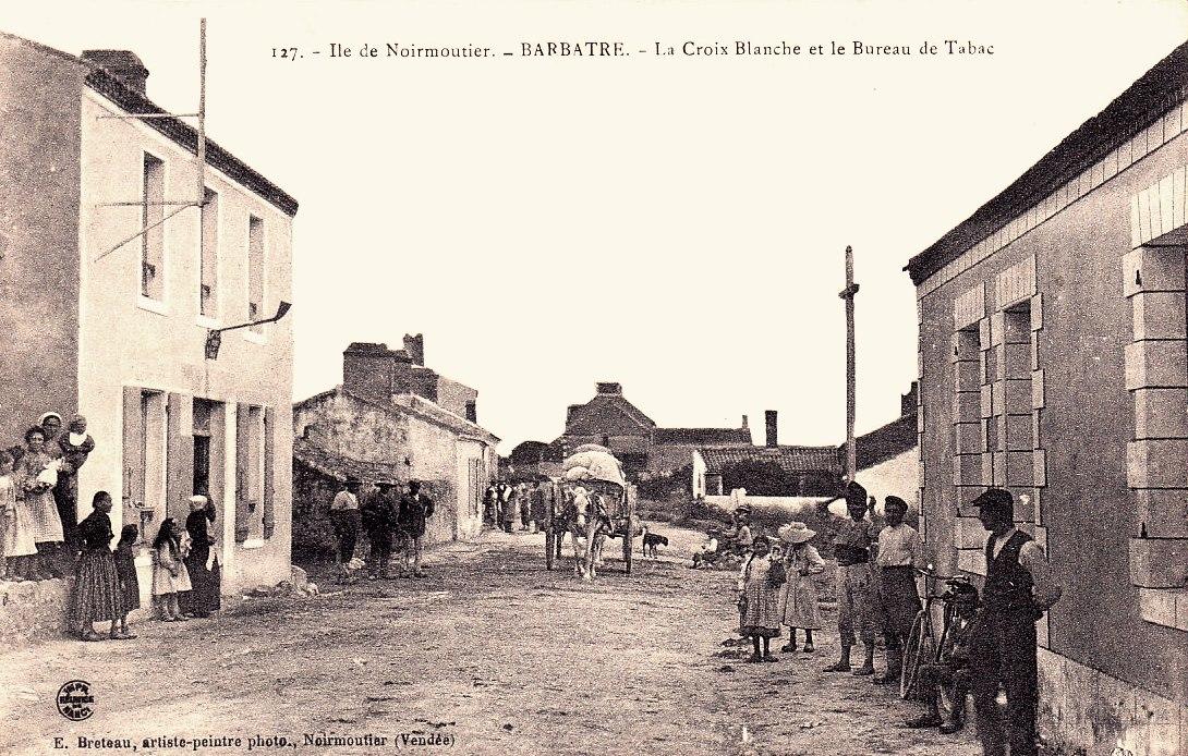 Barbâtre (Vendée) La Croix Blanche CPA