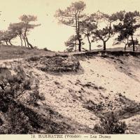 Barbâtre (Vendée) Les dunes CPA