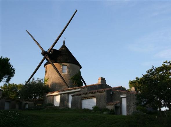 Barbâtre (Vendée) Moulin de La Fosse CPA