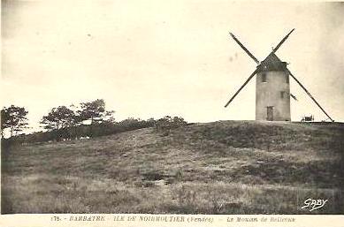 Barbâtre (Vendée) Moulin vieux de Bellevue CPA