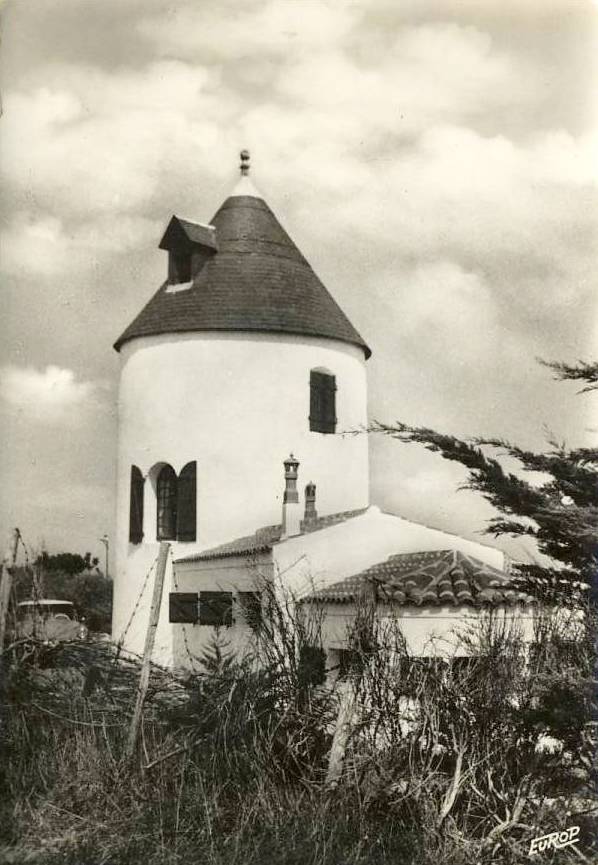 Barbâtre (Vendée) Moulin vieux de la Frandière CPA