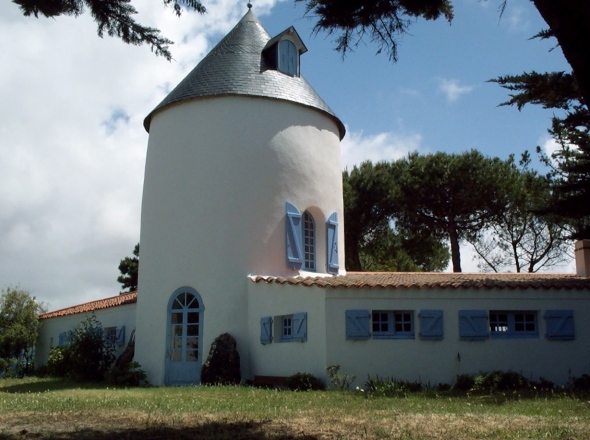 Barbâtre (Vendée) Moulin vieux de La Frandière