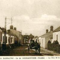 Barbâtre (Vendée) Rue de la Poste CPA