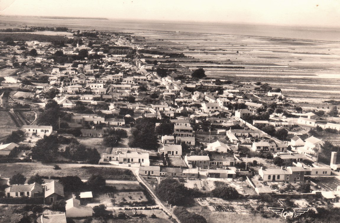 Barbâtre (Vendée) Vue aérienne CPA