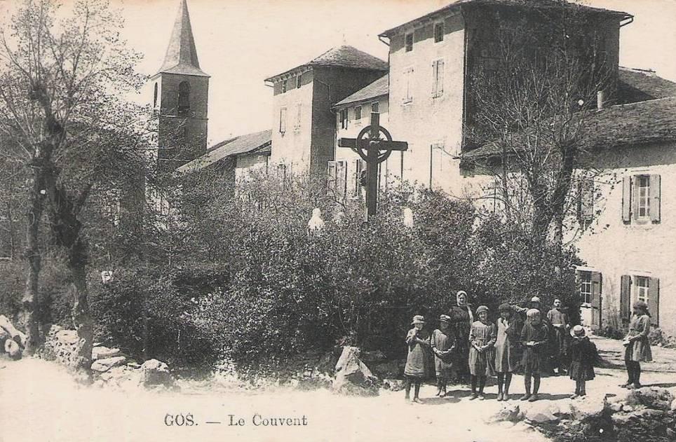 Barre (Tarn) CPA Gos, château devenu couvent