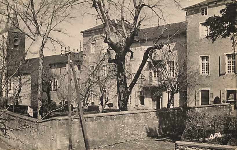 Barre (Tarn) CPA Gos, château devenu couvent
