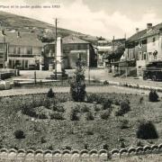 Barre (Tarn) CPA place et jardin public