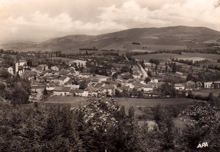 Barre (Tarn) CPA vue générale