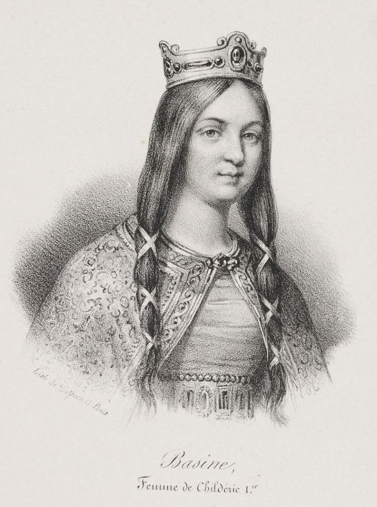 Basine de Thuringe, son épouse