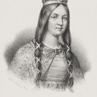 Basine de Thuringe, son épouse