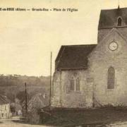 Baulne-en-Brie (Aisne) CPA L'église Saint Barthélémi