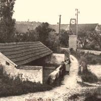 Baulne-en-Brie (Aisne) CPA La passerelle