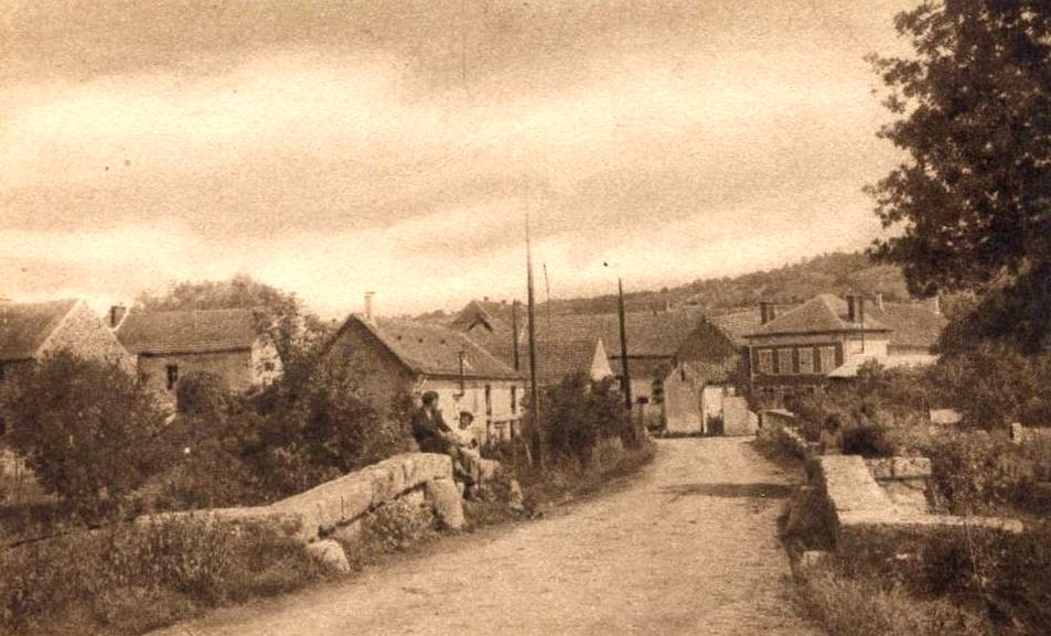 Baulne-en-Brie (Aisne) CPA Le pont