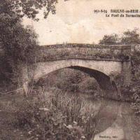 Baulne-en-Brie (Aisne) CPA Le pont du Surmelin