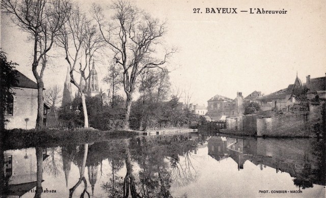 Bayeux calvados l abreuvoir cpa