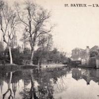 Bayeux calvados l abreuvoir cpa