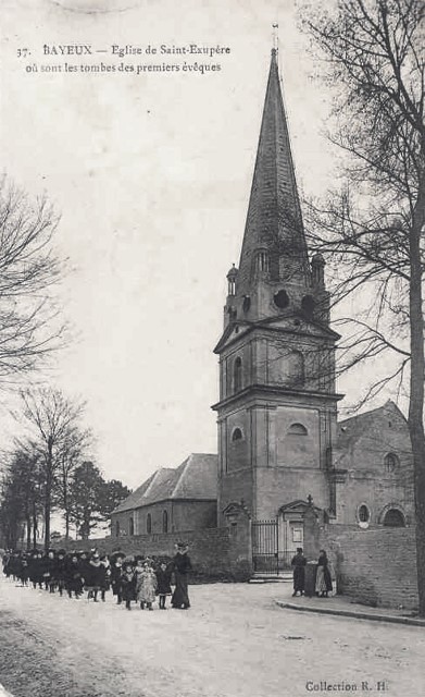 Bayeux calvados l eglise saint exupere cpa