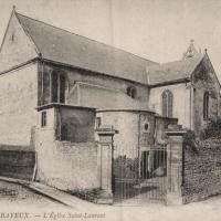 Bayeux calvados l eglise saint laurent cpa