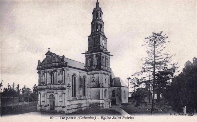 Bayeux calvados l eglise saint patrice cpa