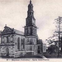 Bayeux calvados l eglise saint patrice cpa