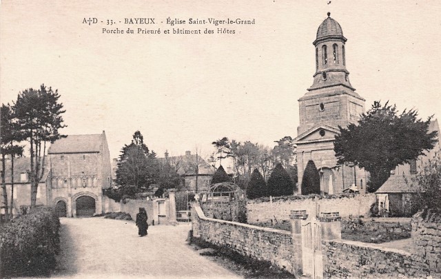 Bayeux calvados l eglise saint vigor le grand cpa