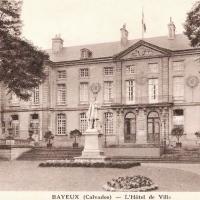 Bayeux calvados l hotel de ville cpa