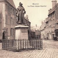 Bayeux calvados la place alain chartier cpa