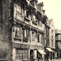 Bayeux calvados la rue bienvenu cpa