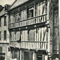 Bayeux calvados la rue saint malo cpa