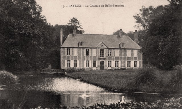 Bayeux calvados le manoir de bellefontaine cpa