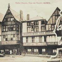 Bayeux calvados les vieilles maisons cpa