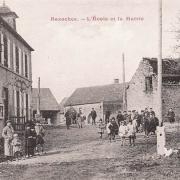 Bazoches (Nièvre) La mairie et l'école CPA