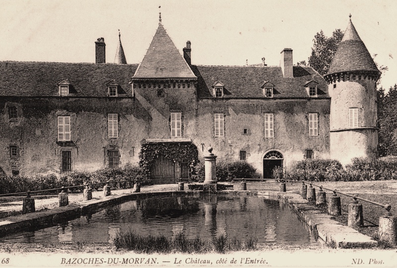 Bazoches (Nièvre) Le château CPA