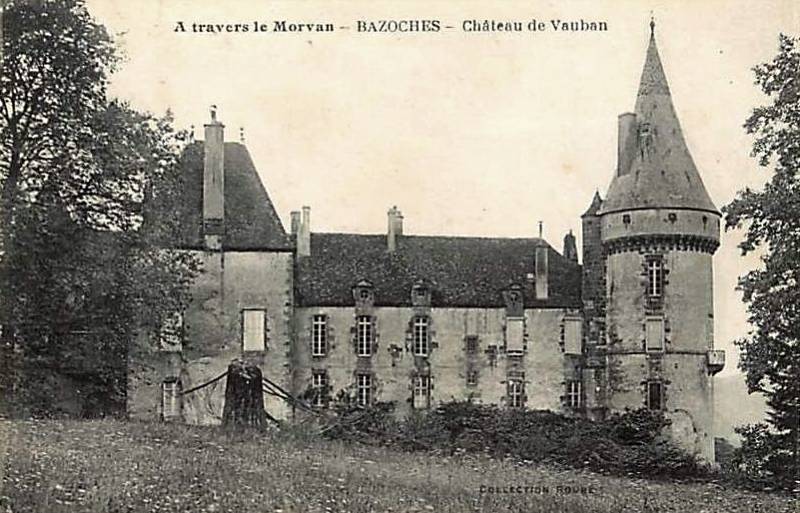 Bazoches (Nièvre) Le château CPA