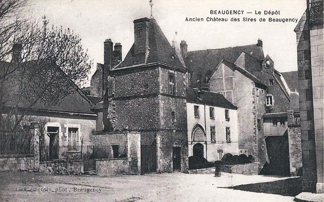 Beaugency (45) Château Dunois, dépôt de mendicité CPA