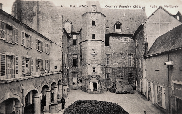Beaugency (45) Château Dunois, dépôt de mendicité CPA