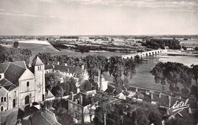 Beaugency (45) Vue générale CPA