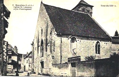 Beaulieu-lès-Loches (37) Eglise Saint-Laurent CPA