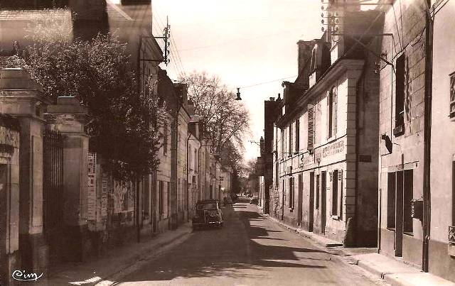 Beaulieu-lès-Loches (37) Rue brûlée CPA