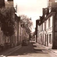 Rue brûlée CPA