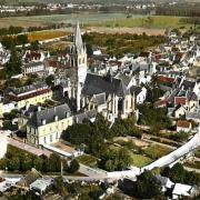 Beaulieu-lès-Loches (37) Vue générale CPA