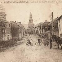Beaumont-en-Argonne (08) Grande-rue CPA