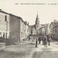 Beaumont-en-Argonne (08) Grande-rue CPA