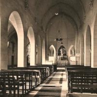 Beaurevoir aisne cpa eglise interieur