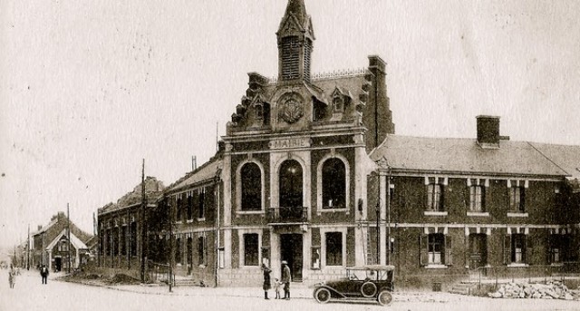 Beaurevoir aisne cpa mairie 1925