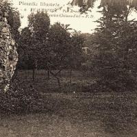 Beaurevoir aisne cpa pan de mur ancien chateau fort