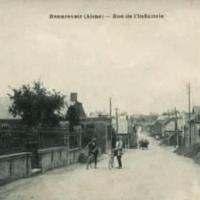 Beaurevoir aisne cpa rue de l industrie